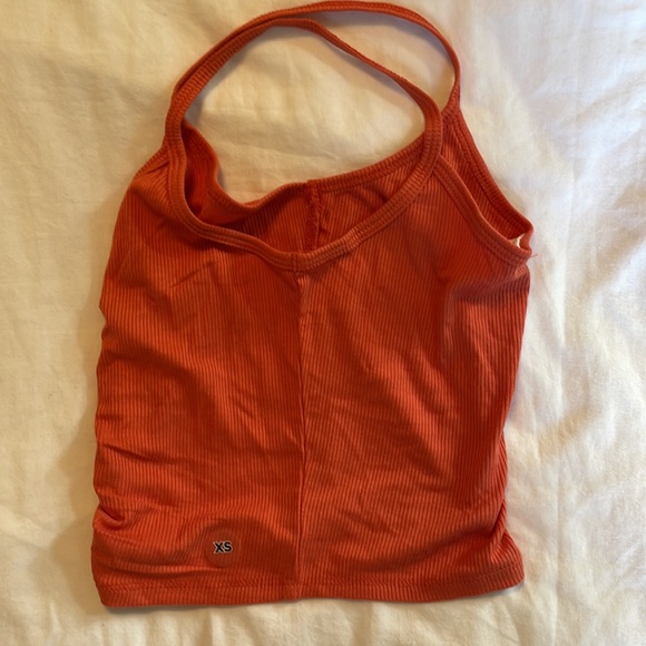 Tilly’s full tilt orange cropped tank top - Picture 4 of 6
